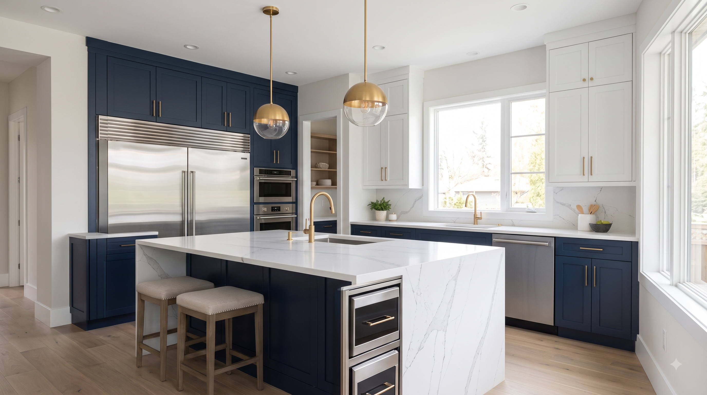 Suburban Luxury Villa Kitchen