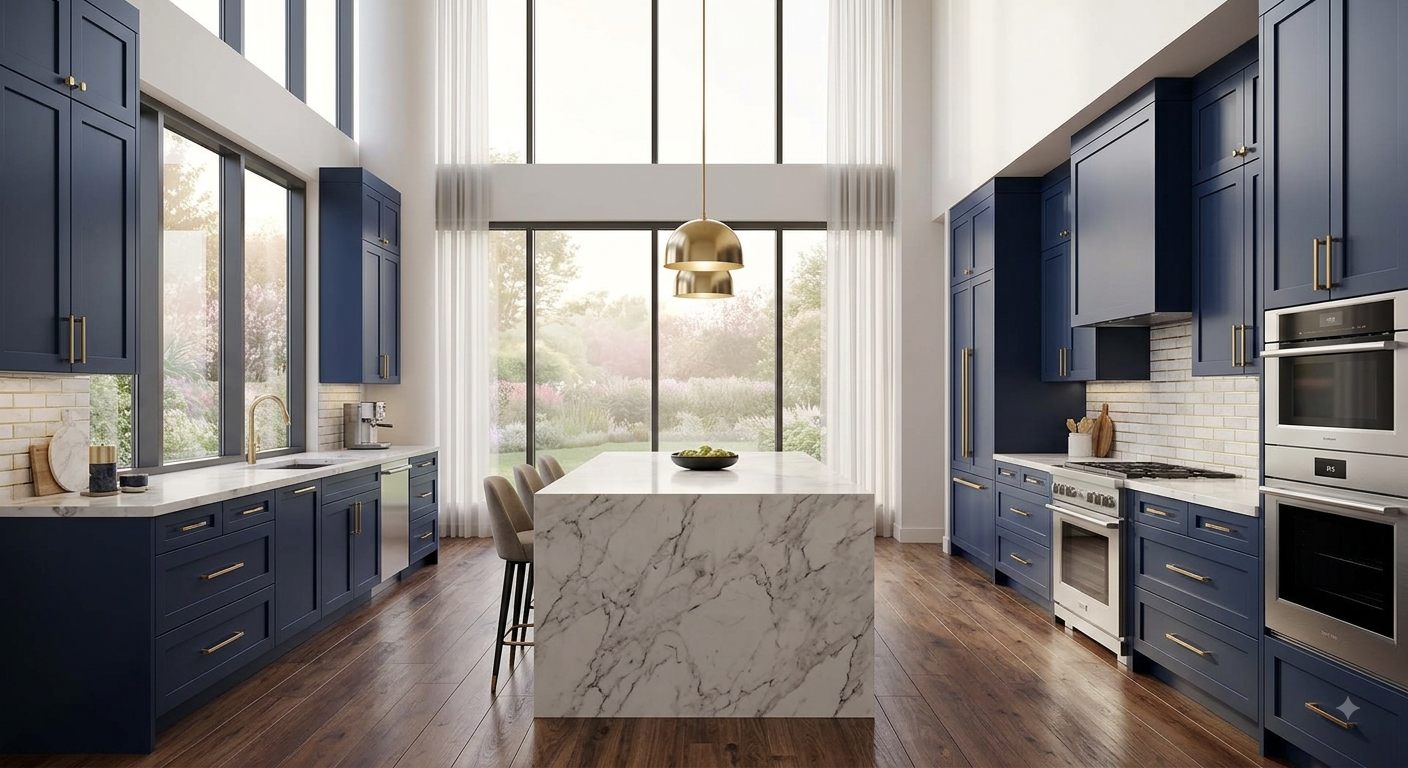 Contemporary Hillside Residence - Modern Kitchen